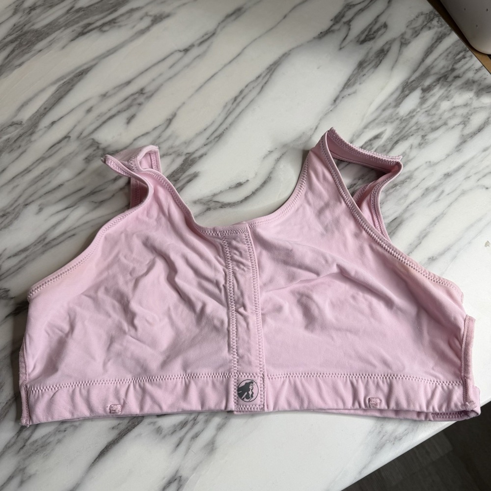Masthead Elizabeth Pink Surgical Bra Large Post Op Style Recovery Compress